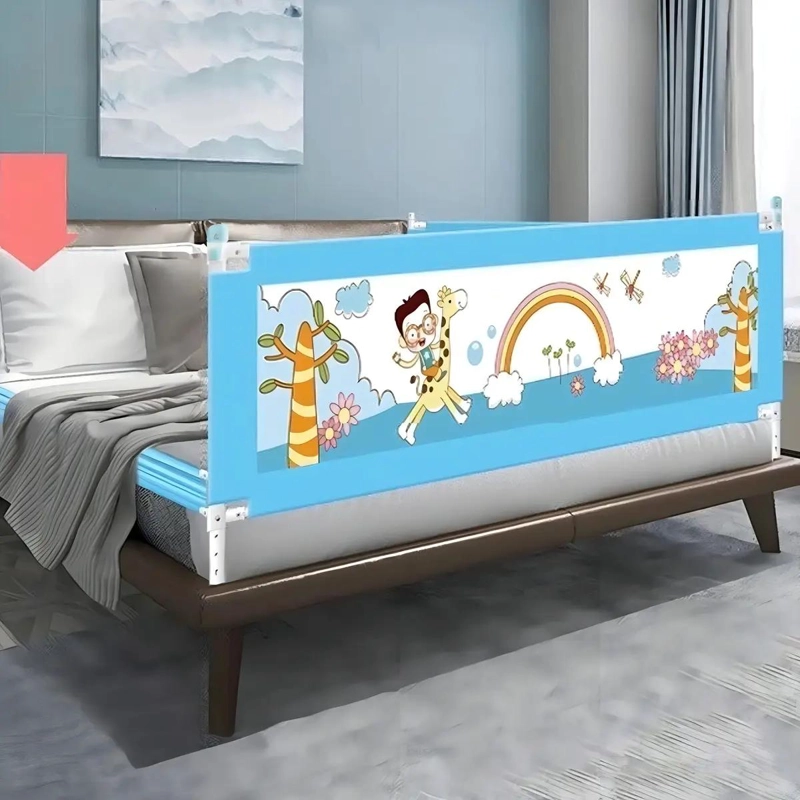 BARANDA PLEGABLE DE SEGURIDAD PARA CAMA DE BEBE  180 CM - 7