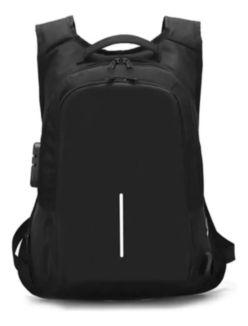 MOCHILA EJECUTIVA IMPERMEABLE PARA NOTEBOOK CON SEGURIDAD - 1