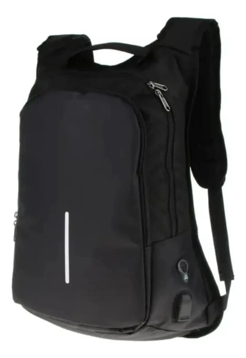 MOCHILA EJECUTIVA IMPERMEABLE PARA NOTEBOOK CON SEGURIDAD - 2
