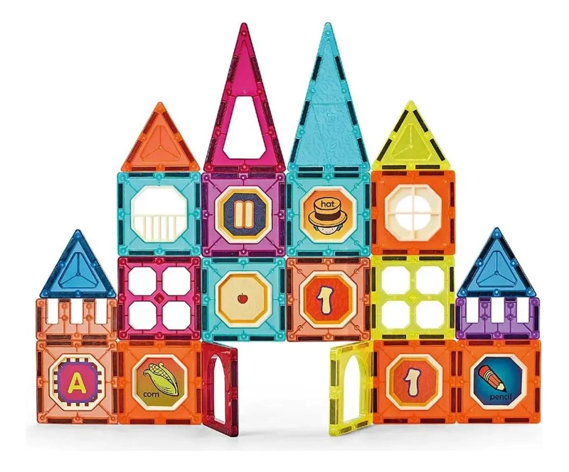 BLOQUES MAGNE TICOS DE CONSTRUCCION 32 PIEZAS PARA JUGAR - 2