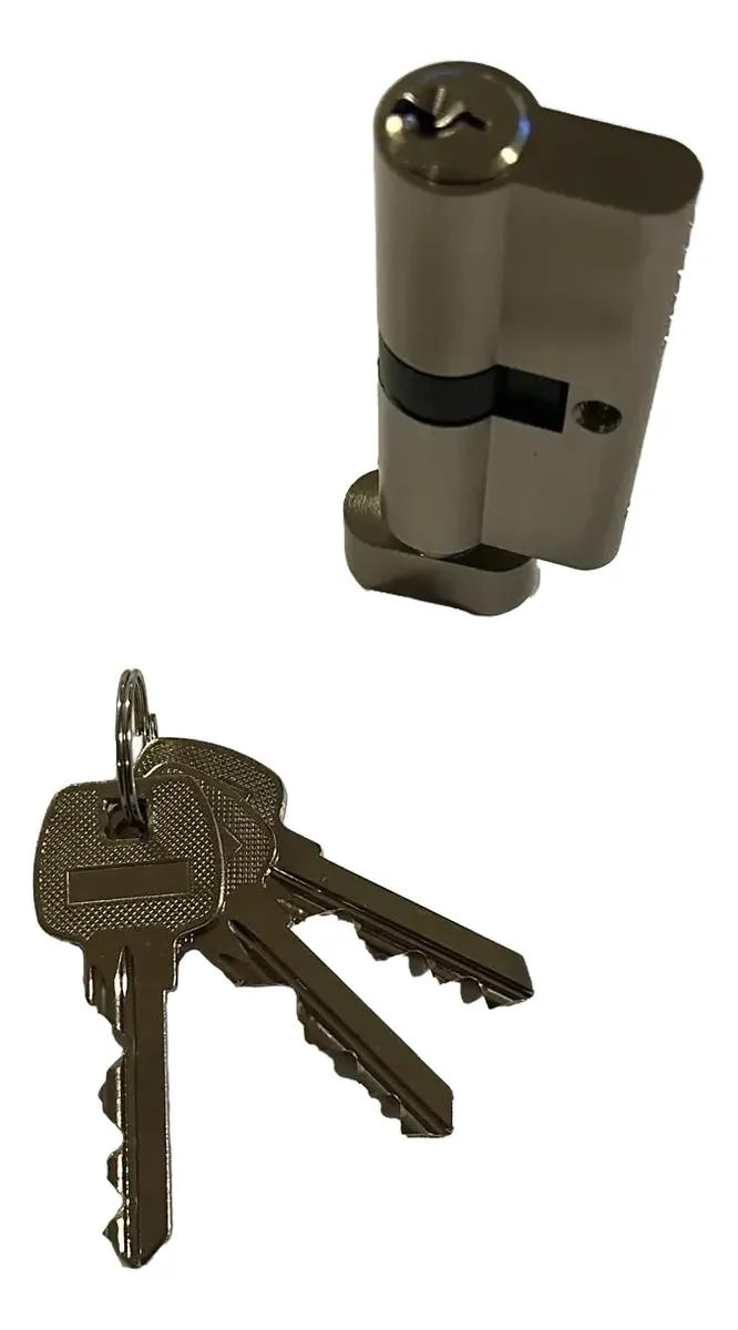 CILINDRO DE SEGURIDAD PARA PUERTA CON LLAVE MARIPOSA - 3