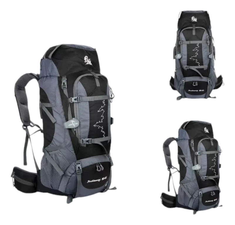 MOCHILA DE CAMPING IMPERMEABLE 80+5 PARA SENDERISMO - 8