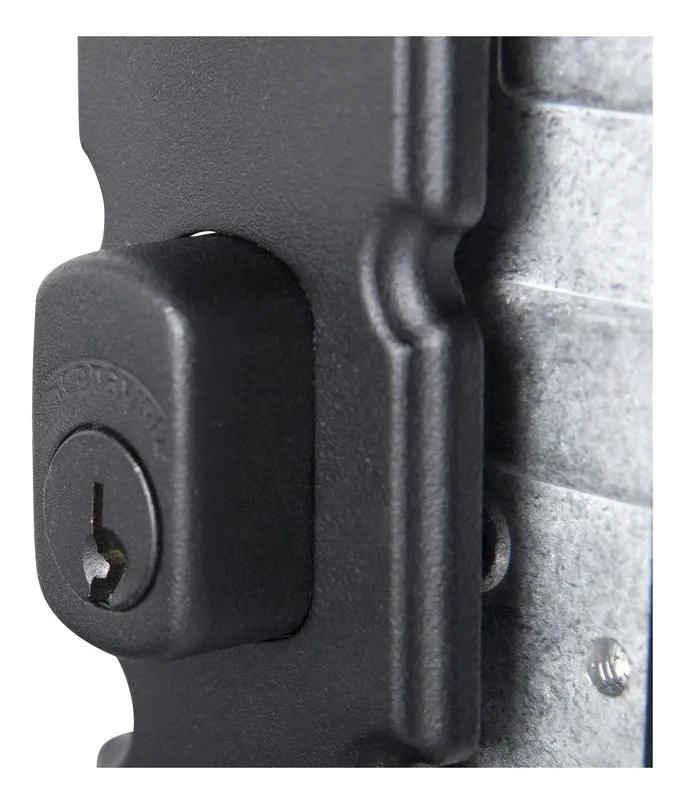 CERRADURA MANILLA INTERIOR NEGRA PARA PUERTAS - 4