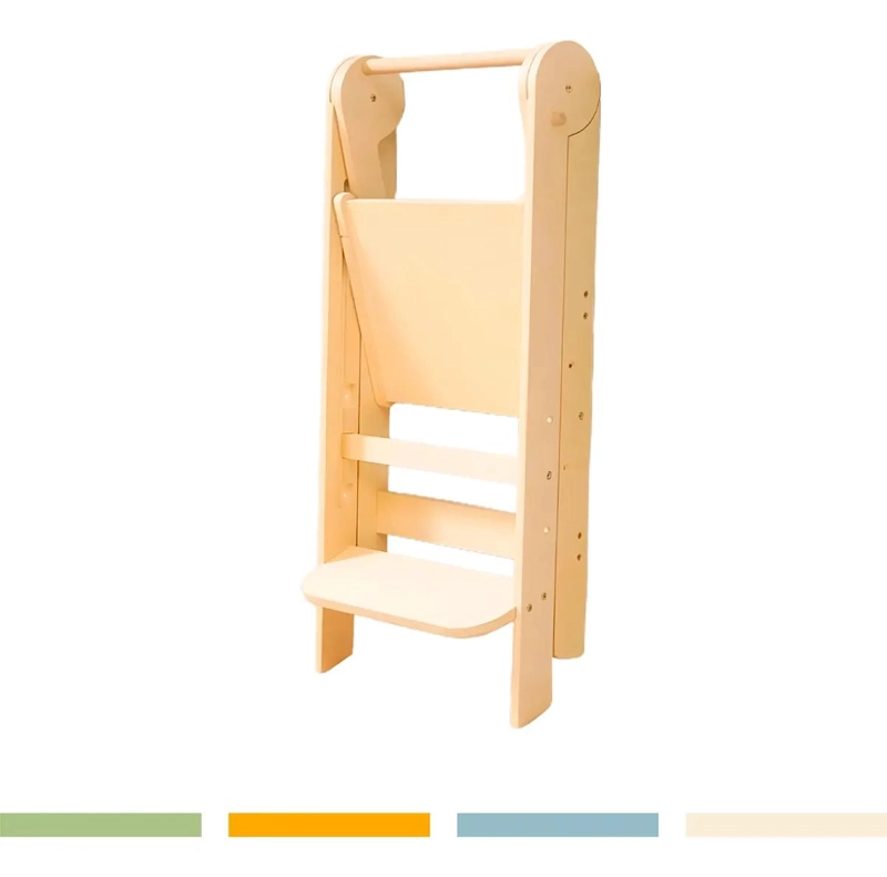 TORRE DE APRENDIZAJE MONTESSORI PLEGABLE CON 3 NIVELES - 5