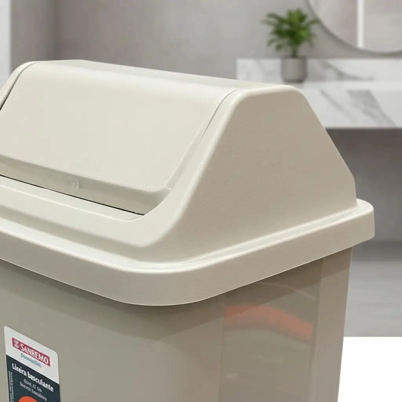 BASURERO BASCULANTE DE 5 LITROS PARA COCINA Y BAÑO - 8