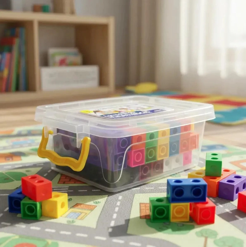 CUBOS CONECTORES UNIFIX ME TODO SINGAPUR 100 PIEZAS EDUCATIVOS - 3