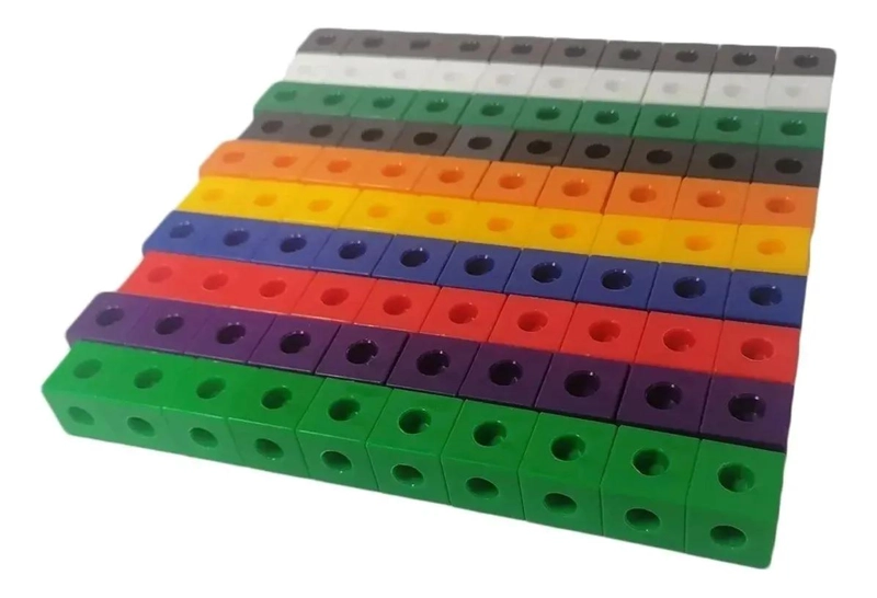 CUBOS CONECTORES UNIFIX ME TODO SINGAPUR 100 PIEZAS EDUCATIVOS - 7