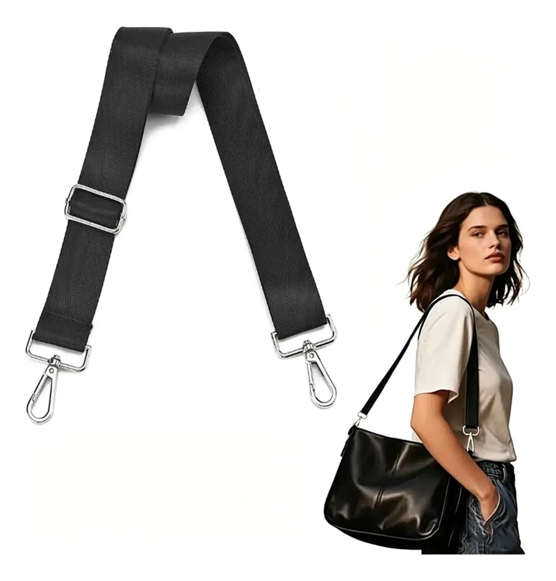 CORREA AJUSTABLE DE NYLON PARA BOLSOS Y MOCHILAS - 1