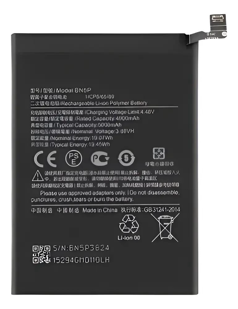 BATERIA DE REPUESTO PARA XIAOMI REDMI NOTE 13 4G Y 5G - 1