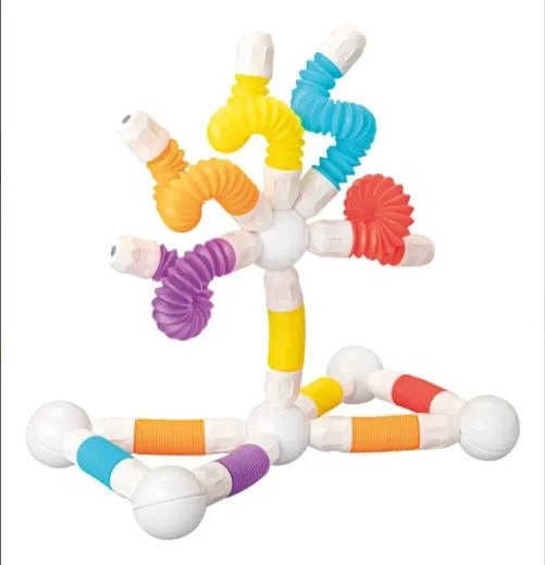 BLOQUES MAGNE TICOS FLEXIBLES PARA CONSTRUCCION CREATIVA 26 PCS - 1