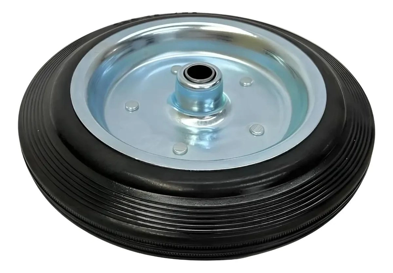 RUEDA MACIZA DE 10 PULGADAS PARA CARROS DE CARGA MANUAL - 2