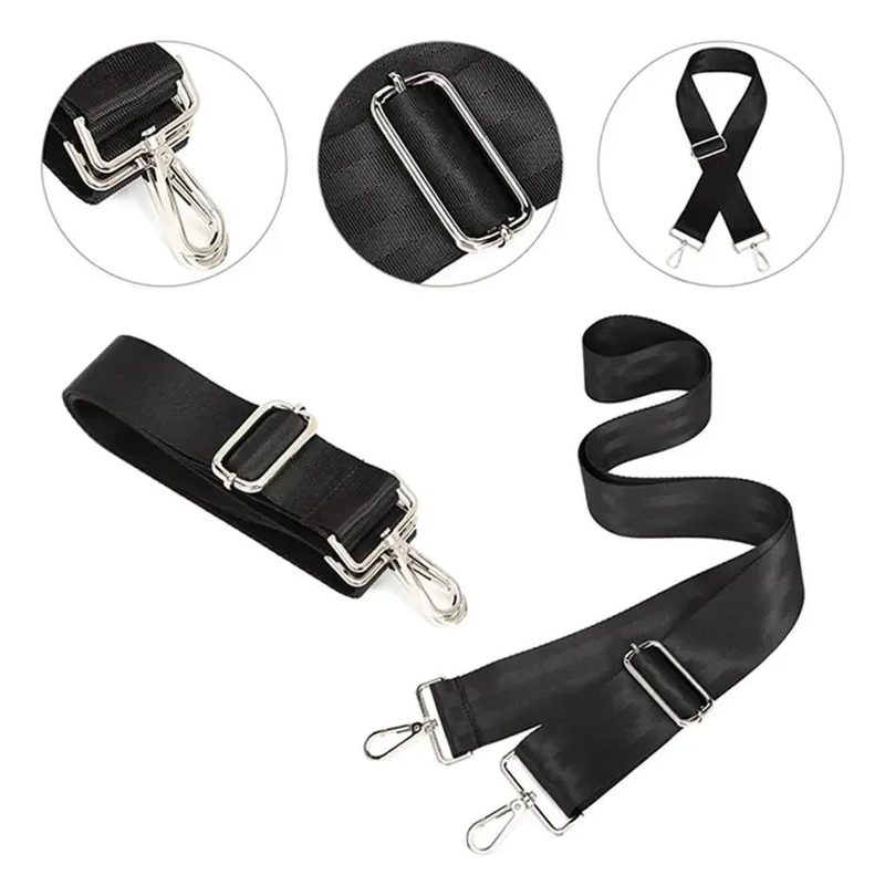 CORREA AJUSTABLE PARA BOLSOS Y MOCHILAS DE NYLON SATINADO - 4