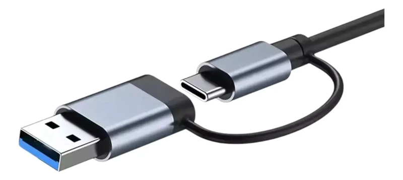 ADAPTADOR HUB USB TIPO C 8 PUERTOS PARA CONECTIVIDAD COMPLETA - 4