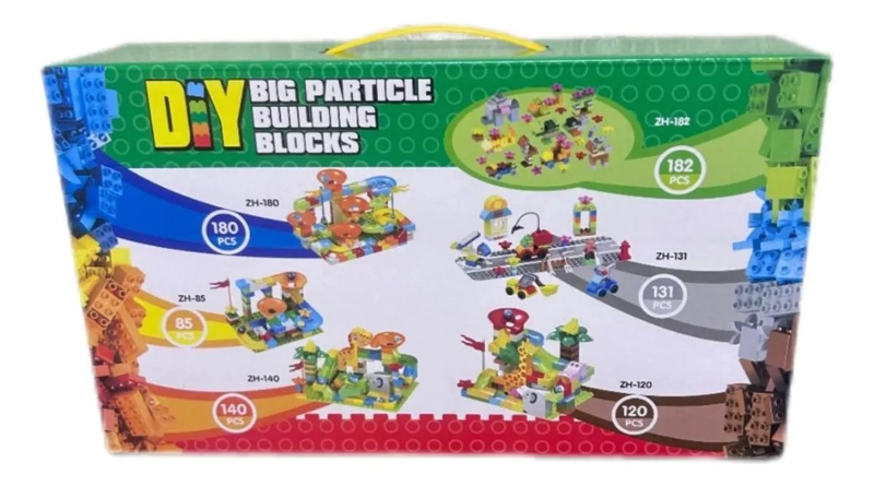 BLOQUES DE CONSTRUCCION DE ZOOLOGICO PARA NIÑOS 120 PIEZAS - 3
