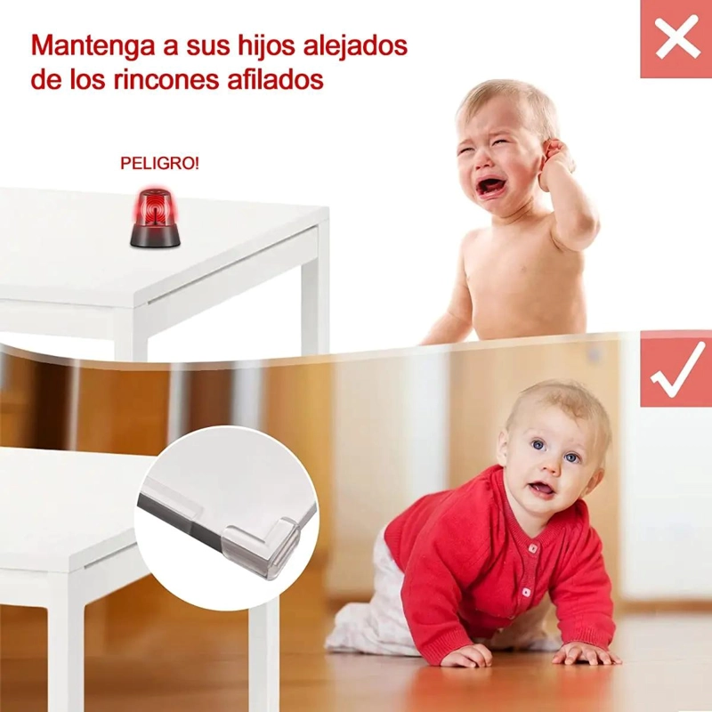 ROLLO DE SEGURIDAD TRANSPARENTE Y PROTECTORES DE ESQUINAS - 4
