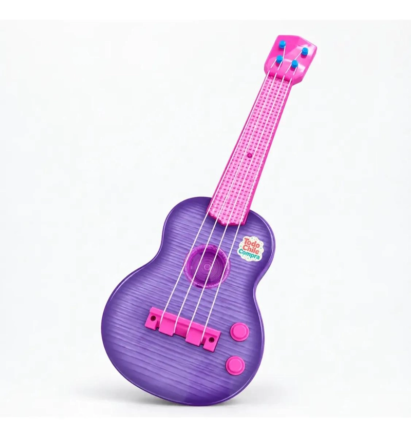 GUITARRA INFANTIL DE JUGUETE PARA CONCIERTOS Y JUEGOS MUSICALES - 1