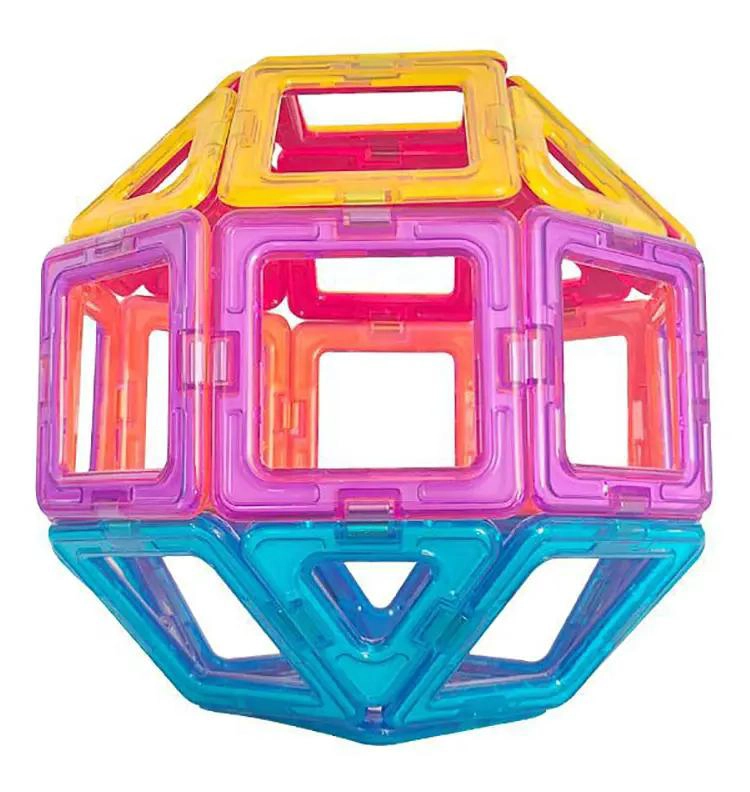 JUEGO DE BLOQUES MAGNE TICOS DE 50 PIEZAS PARA CONSTRUIR - 3