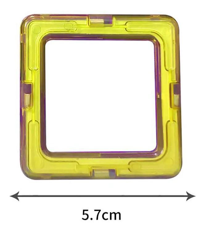 JUEGO DE BLOQUES MAGNE TICOS DE 50 PIEZAS PARA CONSTRUIR - 5
