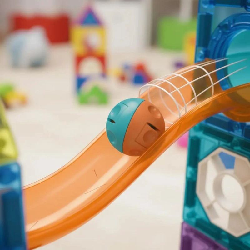 BLOQUES MAGNE TICOS DE CONSTRUCCION 45 PIEZAS PARA NIÑOS - 4