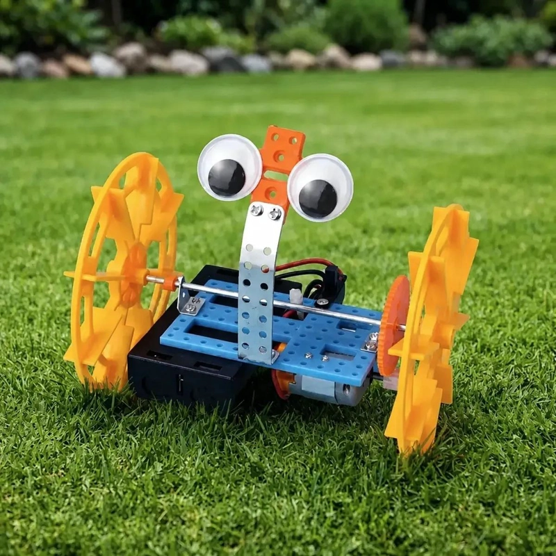 CARRO DE EQUILIBRIO STEM PARA ARMAR CON PILAS - 1