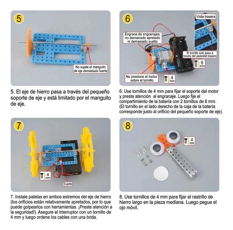CARRO DE EQUILIBRIO STEM PARA ARMAR CON PILAS - 3