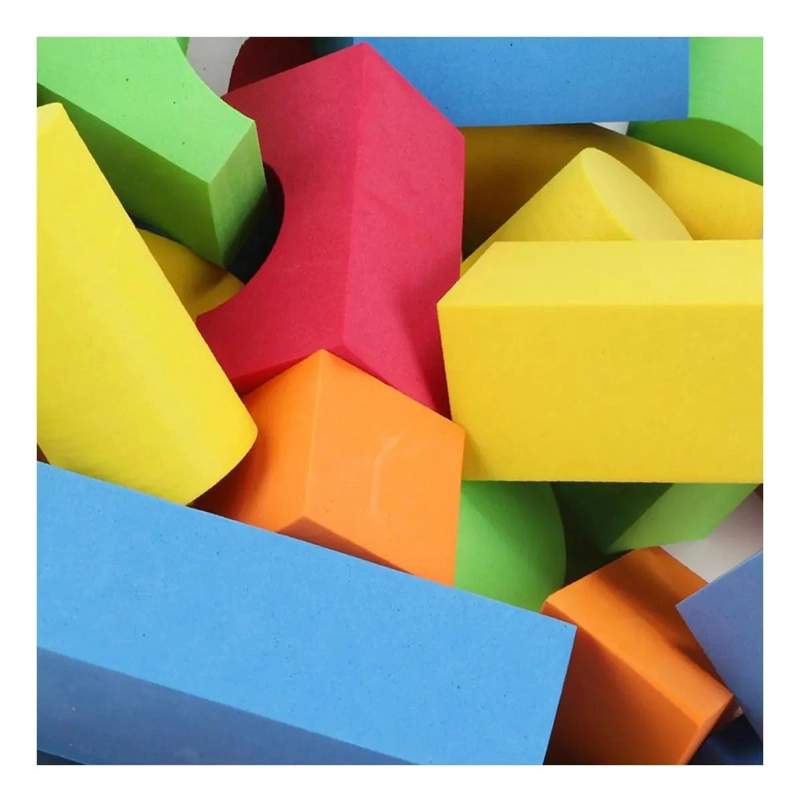 JUEGO DE 46 BLOQUES DE ESPUMA PARA CONSTRUCCION CREATIVA - 6