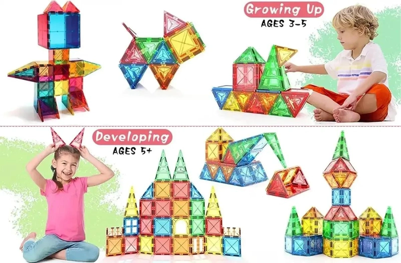 JUGUETE MAGNE TICO 22 PIEZAS PARA DESARROLLO INFANTIL - 2