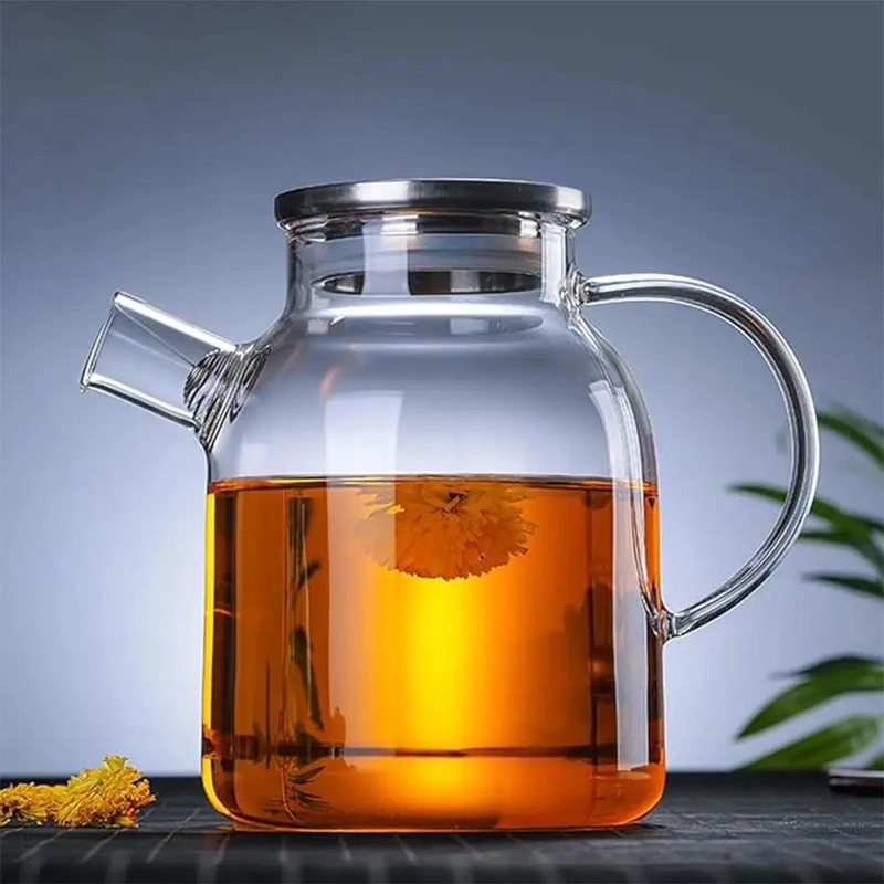TETERA DE VIDRIO BOROSILICATO RESISTENTE PARA TE  1,5 LITROS - 2