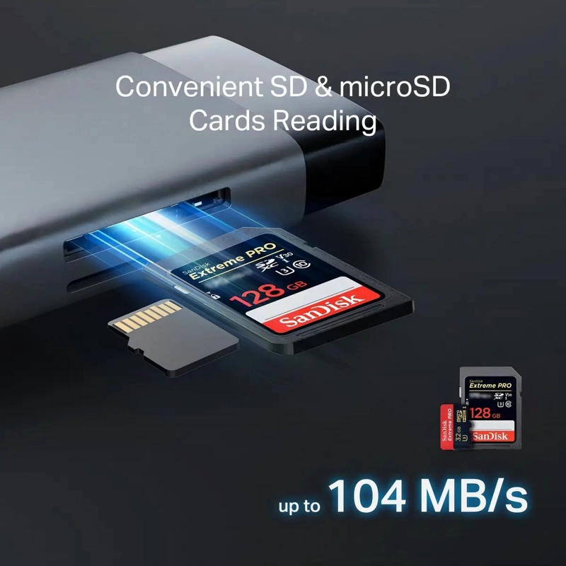 HUB USB TIPO C 9 EN 1 CON HDMI Y ETHERNET GIGABIT - 5