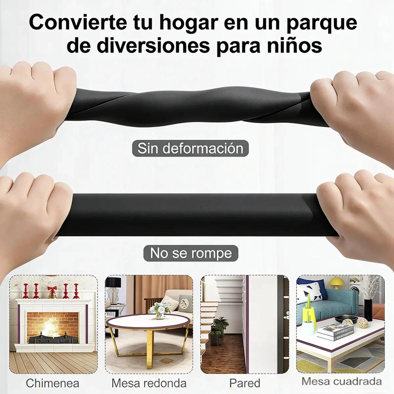 PROTECTOR DE ESQUINAS DE GOMAESPUMA PARA SEGURIDAD INFANTIL - 3