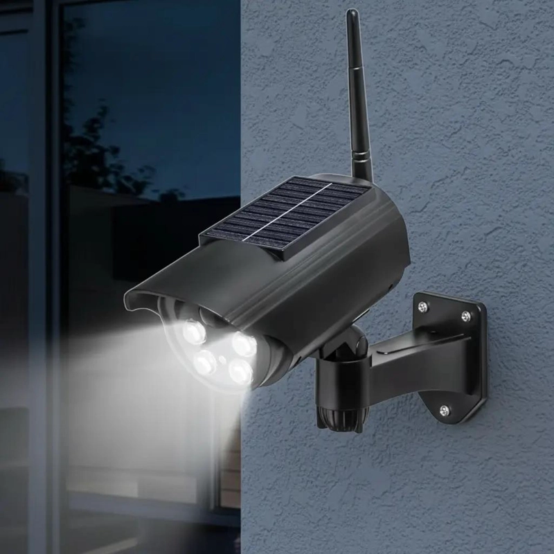 SIMULADOR DE CAMARA FICTICIA TIPO DOMO CON LUZ LED - 10