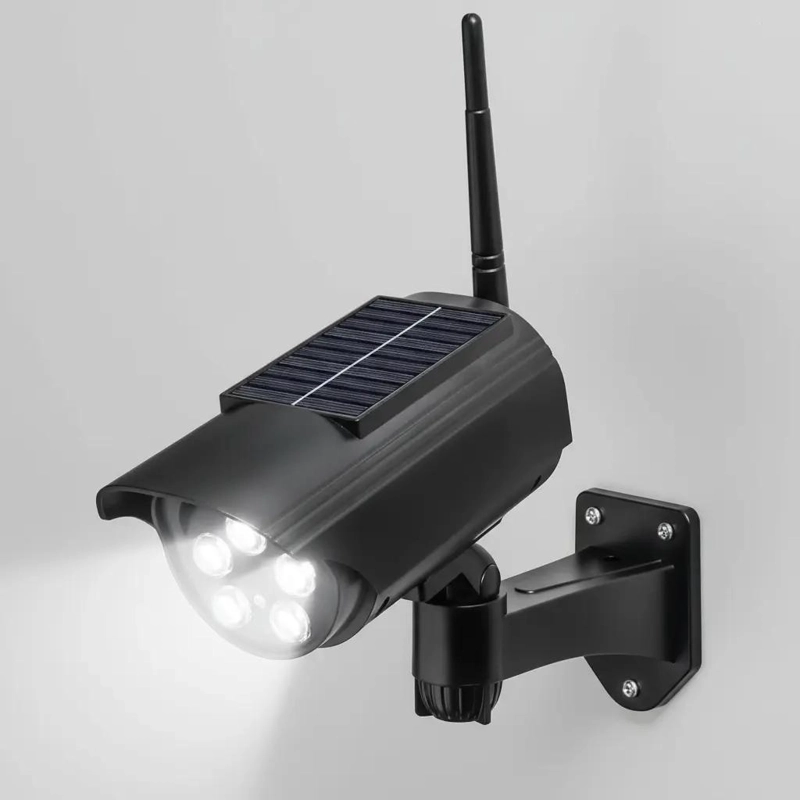SIMULADOR DE CAMARA FICTICIA TIPO DOMO CON LUZ LED - 2