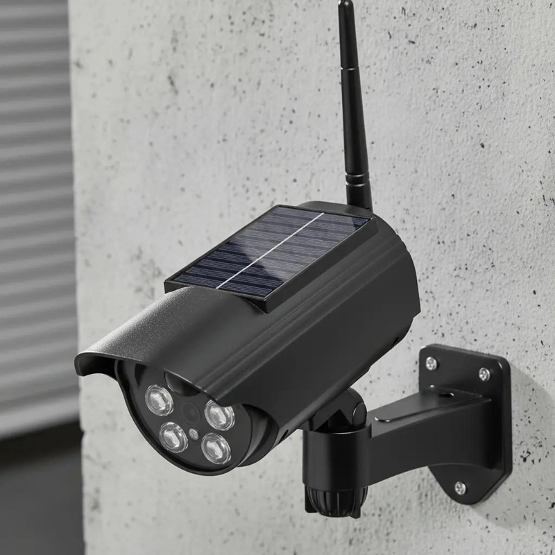 SIMULADOR DE CAMARA FICTICIA TIPO DOMO CON LUZ LED - 3