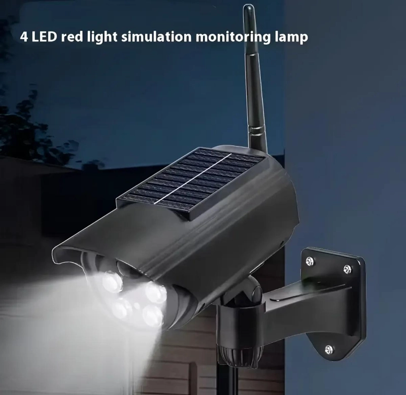 SIMULADOR DE CAMARA FICTICIA TIPO DOMO CON LUZ LED - 7
