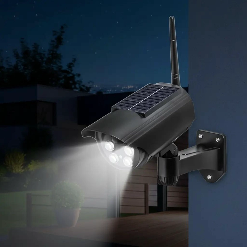 SIMULADOR DE CAMARA FICTICIA TIPO DOMO CON LUZ LED - 8