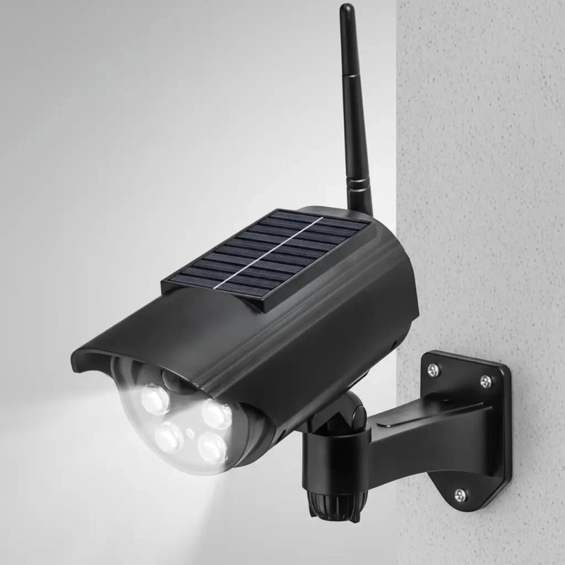 SIMULADOR DE CAMARA FICTICIA TIPO DOMO CON LUZ LED - 9