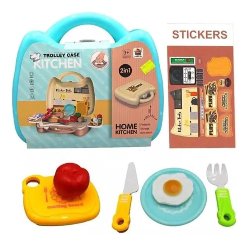 JUEGO DE MOCHILA DE COCINA PARA APRENDER UTENSILIOS DE COCINA - 2