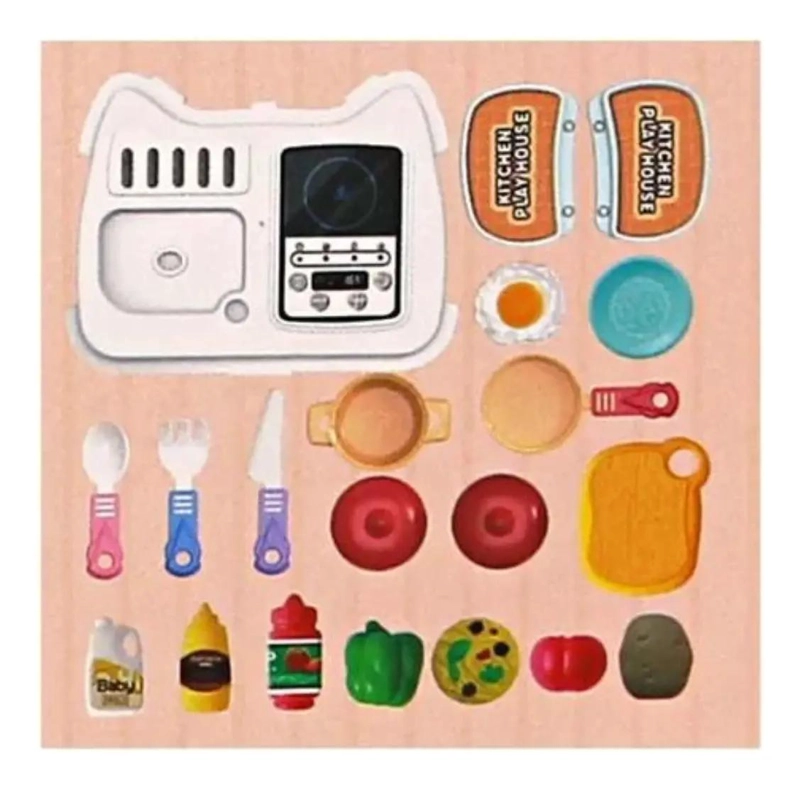 JUEGO DE MOCHILA DE COCINA PARA APRENDER UTENSILIOS DE COCINA - 3