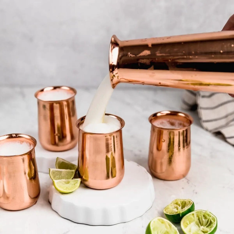 JARRA DE COBRE PARA BEBIDAS FRIAS Y COCTELES DE 1 LITRO - 5