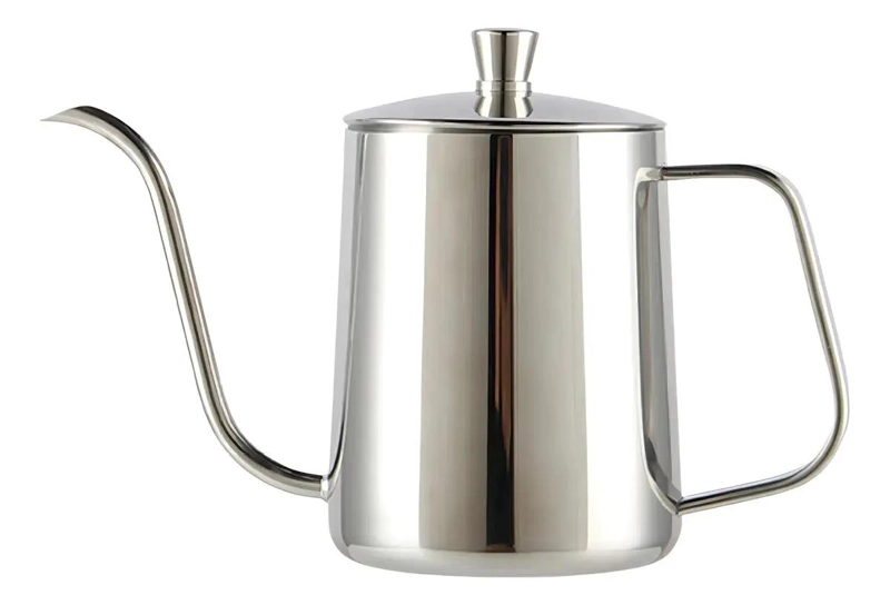 TETERA CUELLO CISNE 350 ML ACERO INOXIDABLE DISEÑO ELEGANTE - 1