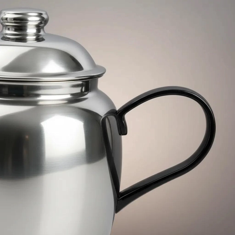TETERA DE ALUMINIO 500 CC PARA INFUSIONES CALIENTES - 4