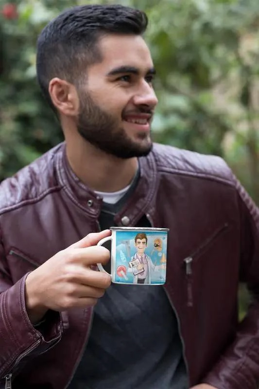 TAZA DE CERAMICA PERSONALIZADA PARA BEBIDAS CALIENTES - 1
