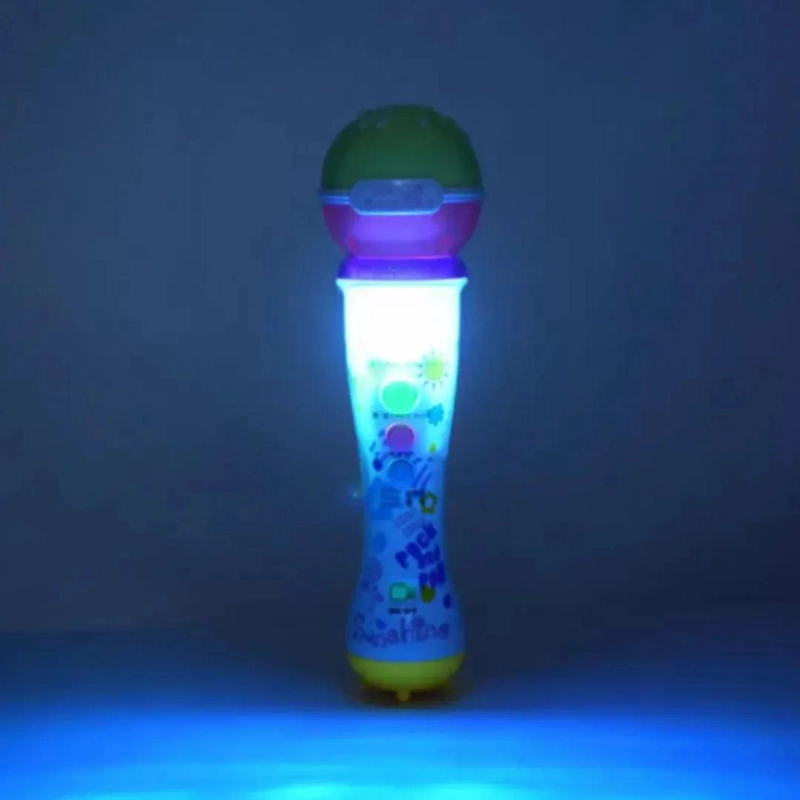 MICROFONO INFANTIL KARAOKE CON LUCES Y CANCIONES DIVERTIDAS - 5