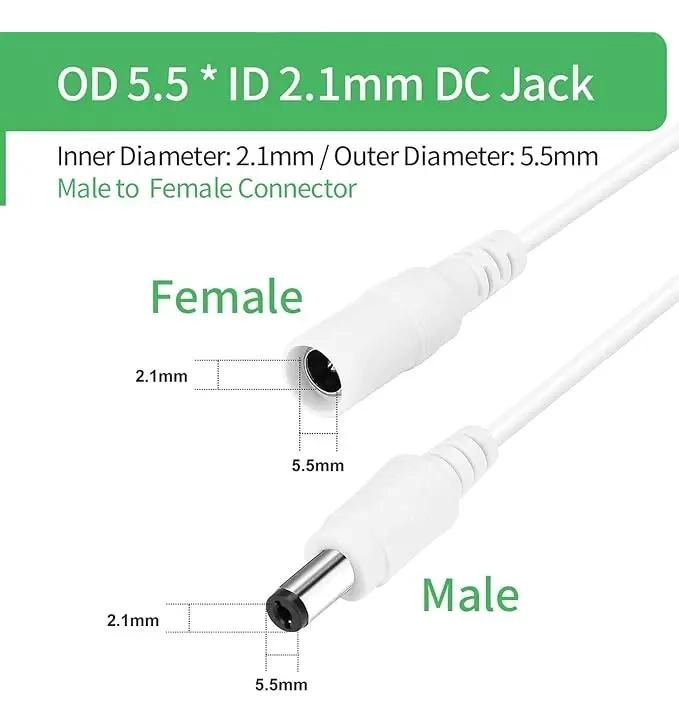 CABLE DE EXTENSION DE 5 METROS PARA CAMARA DE SEGURIDAD - 3