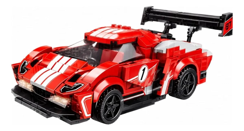 AUTO DE CARRERAS F1 PARA ARMAR BLOQUES DE CONSTRUCCION - 1