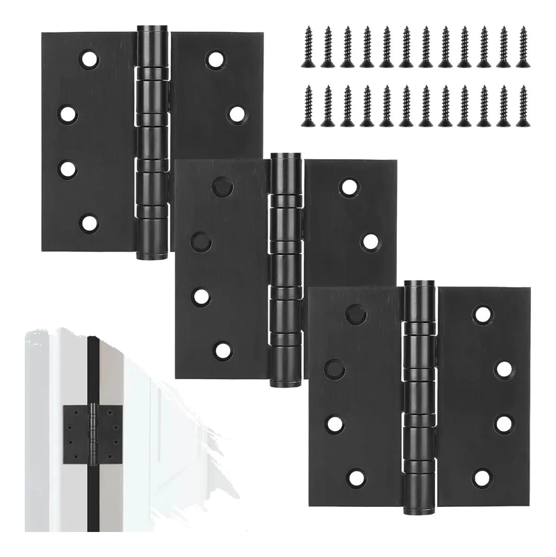 PACK DE 3 BISAGRAS CON RODAMIENTOS 4X4 PULGADAS PARA PUERTAS - 1