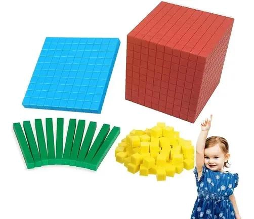 SET DE 10 BLOQUES CONECTABLES PARA JUEGOS EDUCATIVOS - 1