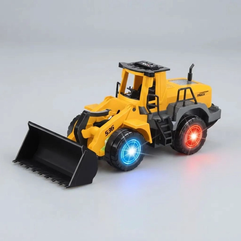 BULLDOZER ELE CTRICO INFANTIL PARA JUEGOS DE CONSTRUCCION - 4