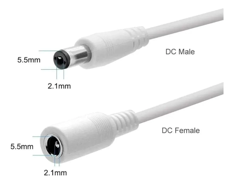 CABLE DE EXTENSION DE 5 METROS PARA CAMARA DE SEGURIDAD - 2