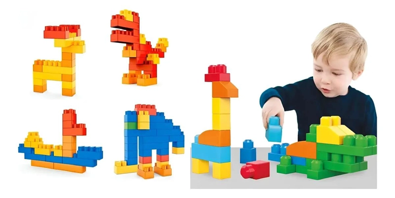 SET DE BLOQUES DE CONSTRUCCION 96 PIEZAS PARA NIÑOS Y NIÑAS - 3